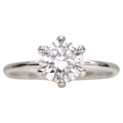 IGI-zertifizierter 0,55 Karat natürlicher Diamant-Verlobungsring aus 18 Karat Weißgold, F-G VS2