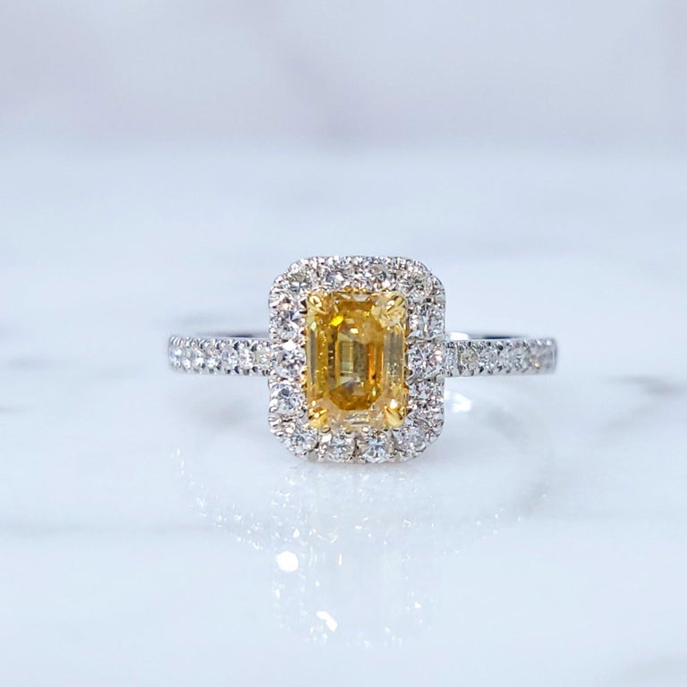 Boucles D'oreilles Neuves En Or 18 Carats Avec Diamants Certifiés 0,59 Ct – Élégance Certifiée