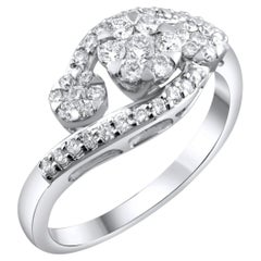 IGI Certified 0.66 Carat Diamond Solitaire Ring 18K Gold