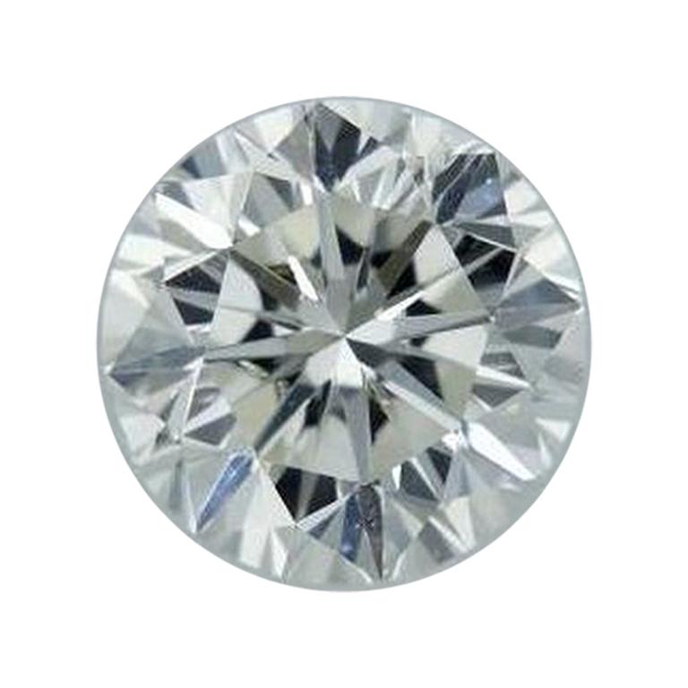 IGI Certified 0.92 Carat Round Brilliant Cut Loose Diamond