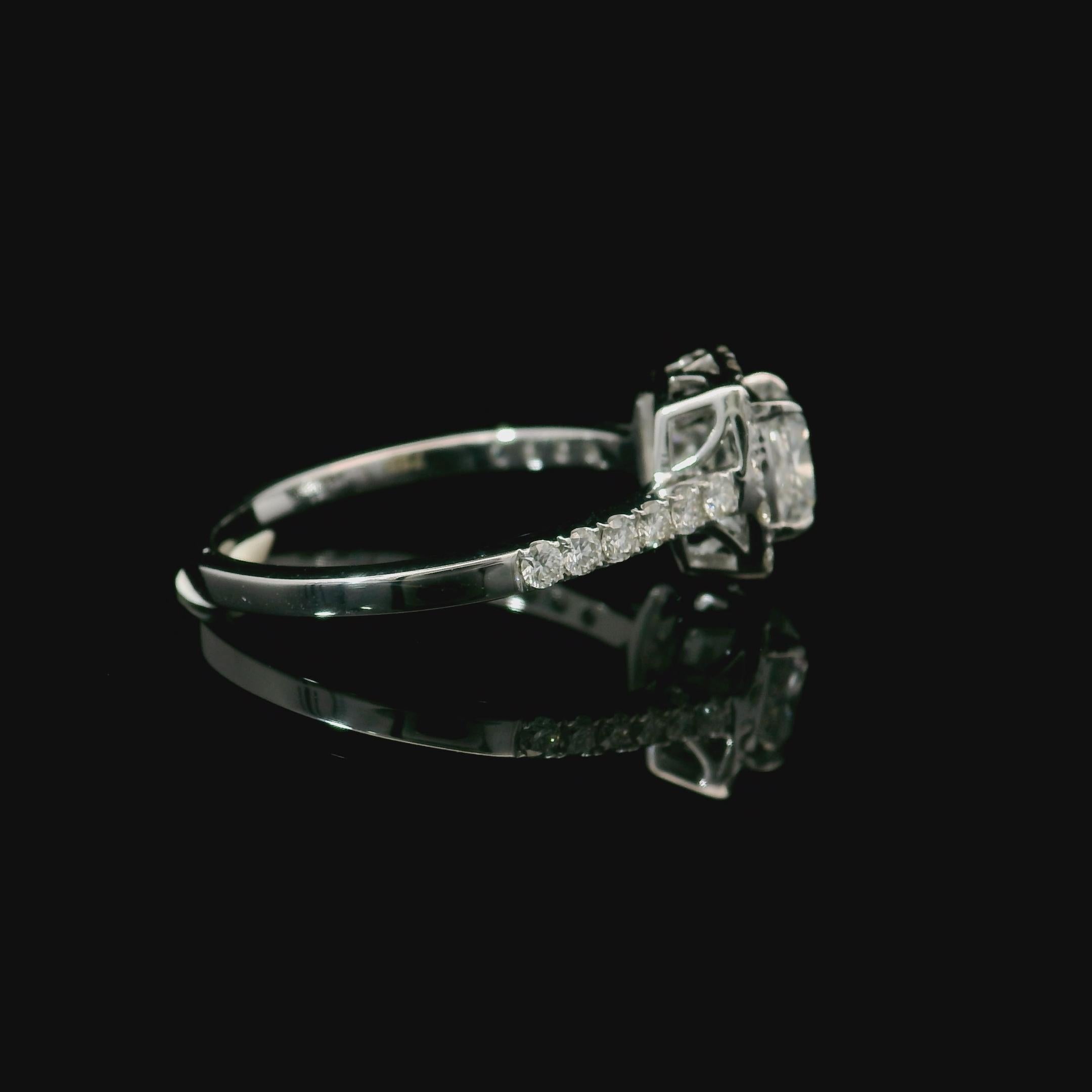 Diamante certificato IGI da 1,00 carati con colore F e purezza SI2 in vendita 1