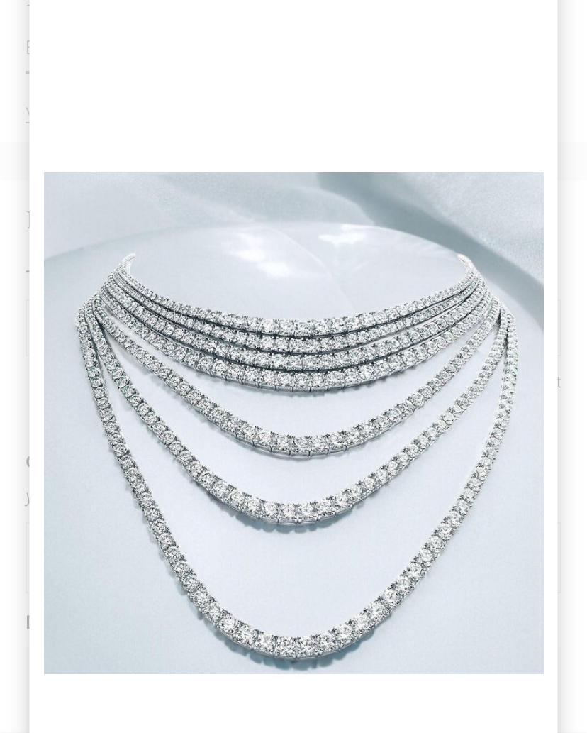 IGI-zertifizierte 100,00 Karat natürliche Diamanten Multiple Riviera-Tennis-Halskette im Angebot 3