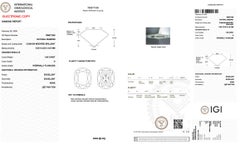 IGI Certified 1.00ct Cushion-Shaped Diamond