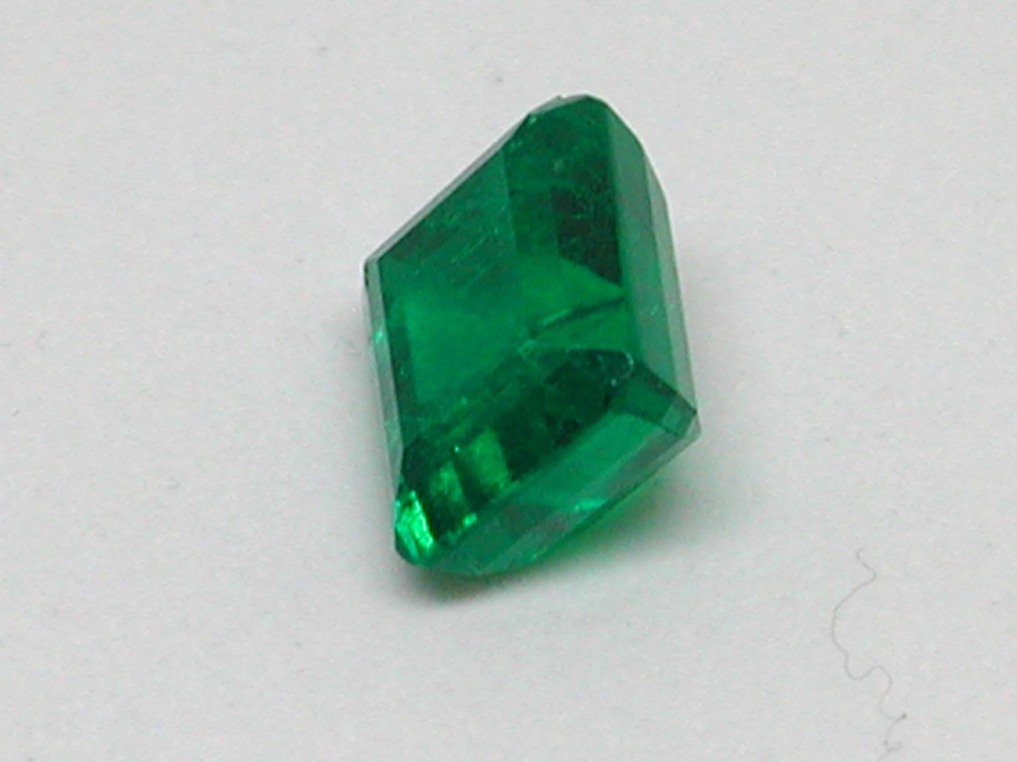 IGI Certified 10.42 Carat Colombia Green Emerald In New Condition For Sale In Antwerp, BE