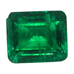 IGI Certified 10.42 Carat Colombia Green Emerald