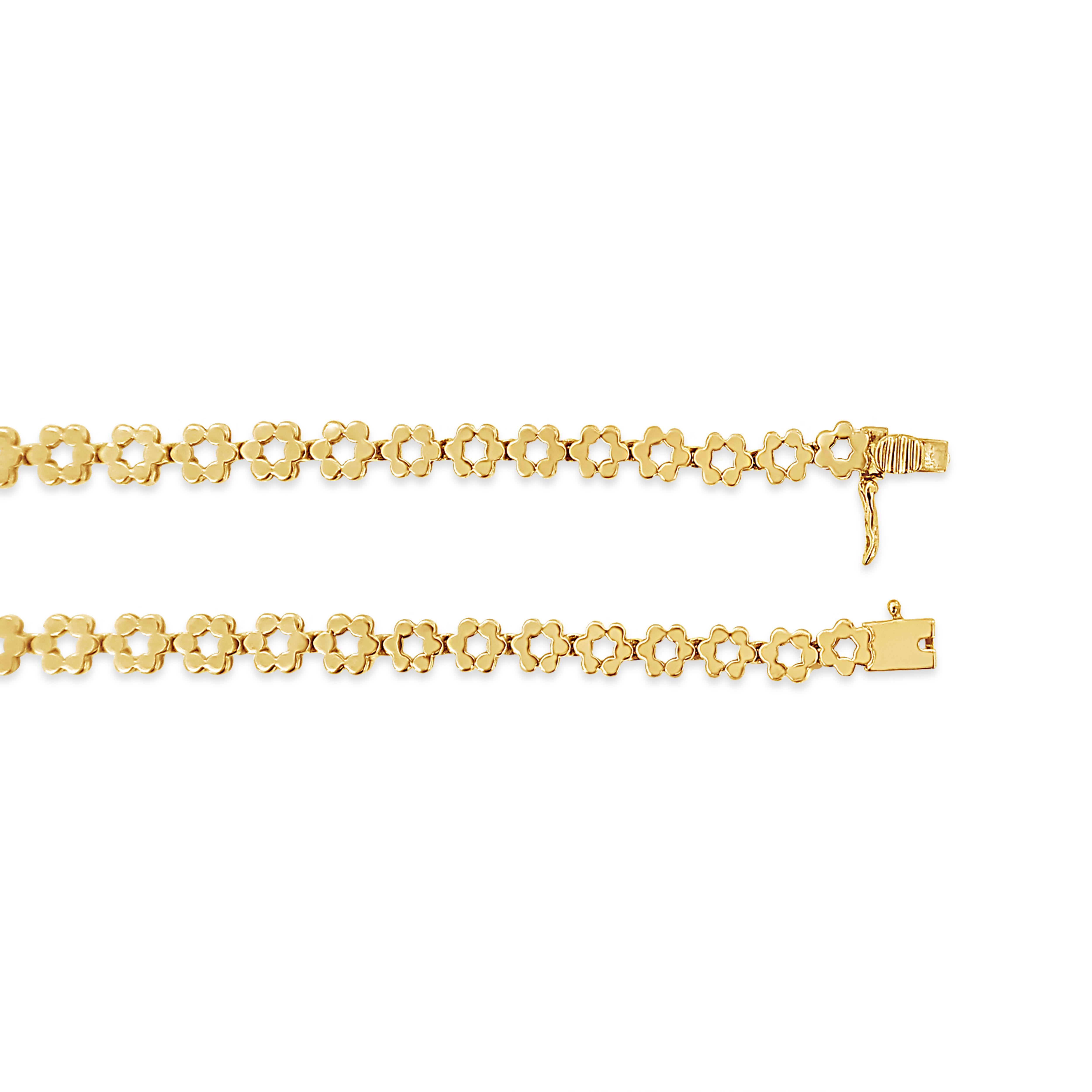 14k gold statement necklace