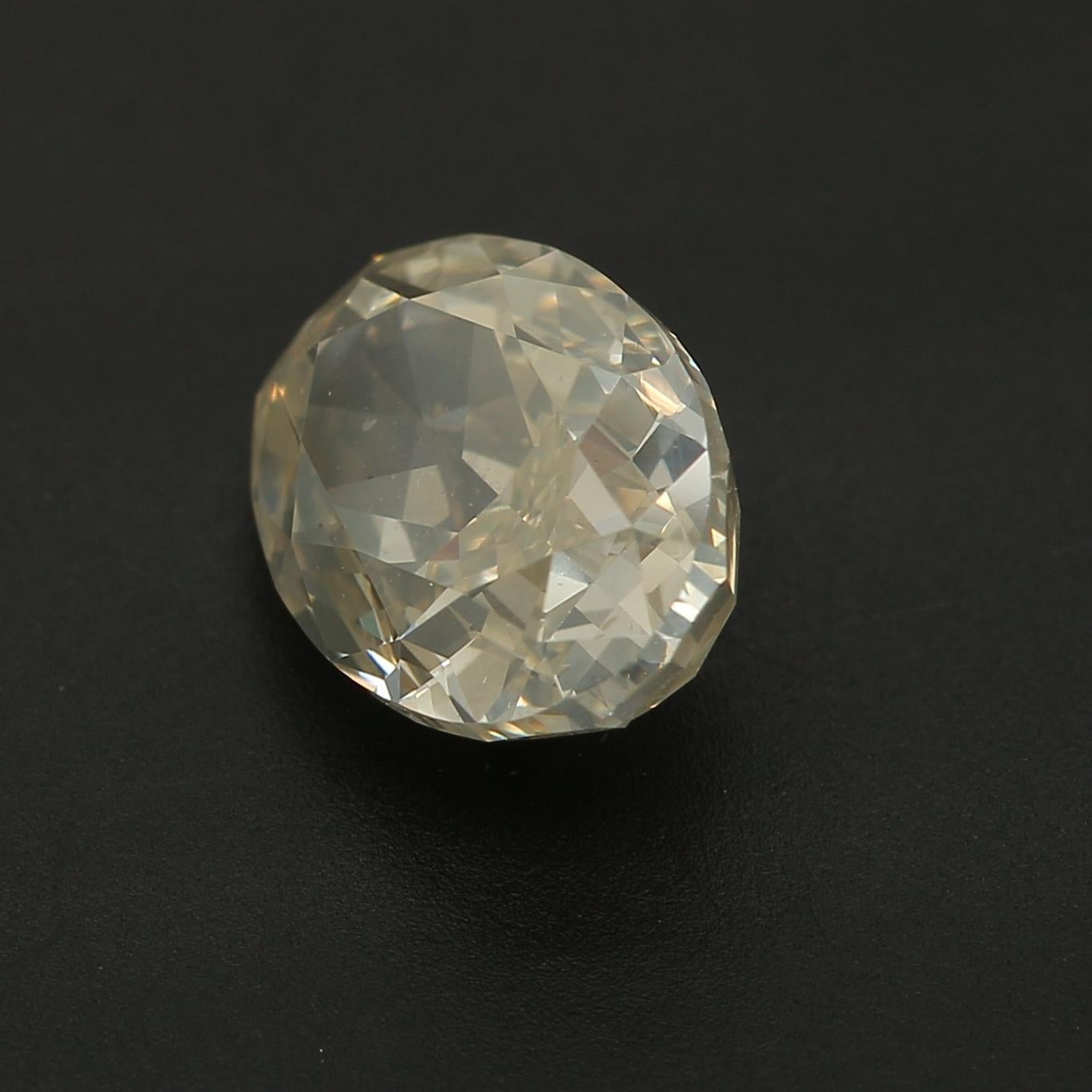 Oval Cut IGI Certified 1.78 Carat M Colour SI2 Clarity Diamond For Sale