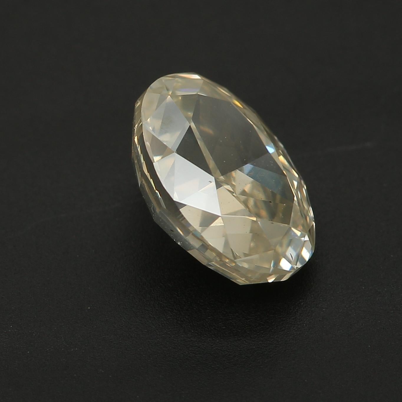 Women's or Men's IGI Certified 1.78 Carat M Colour SI2 Clarity Diamond For Sale