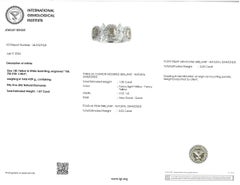 IGI Certified 1.87 Carat Yellow Diamond Fancy Diamond Rings in 18K White Gold