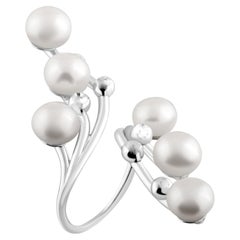 IGI Certified 2.00 Carat Natural Pearl Statement Ring 14K Gold