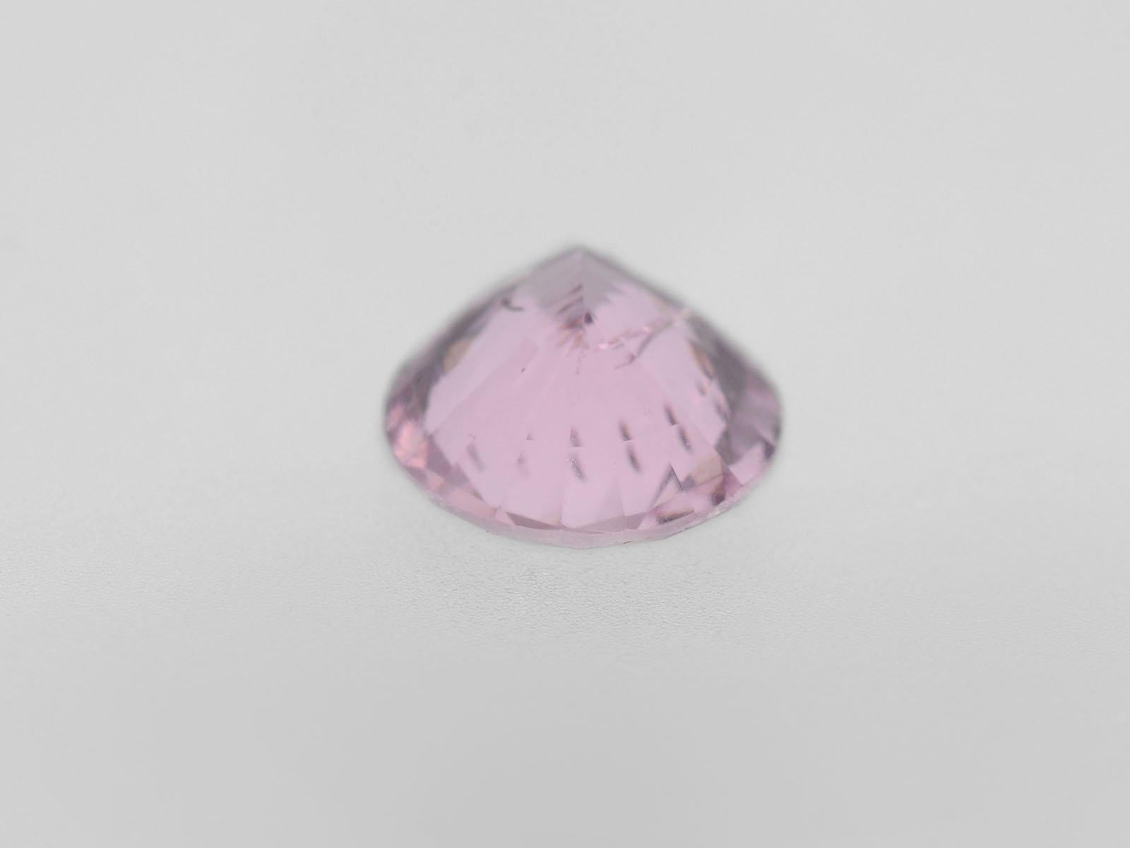 Oval Cut IGI Certified 2.01 Carat No Heat Orangy Pink Padparadscha Sapphire Ring