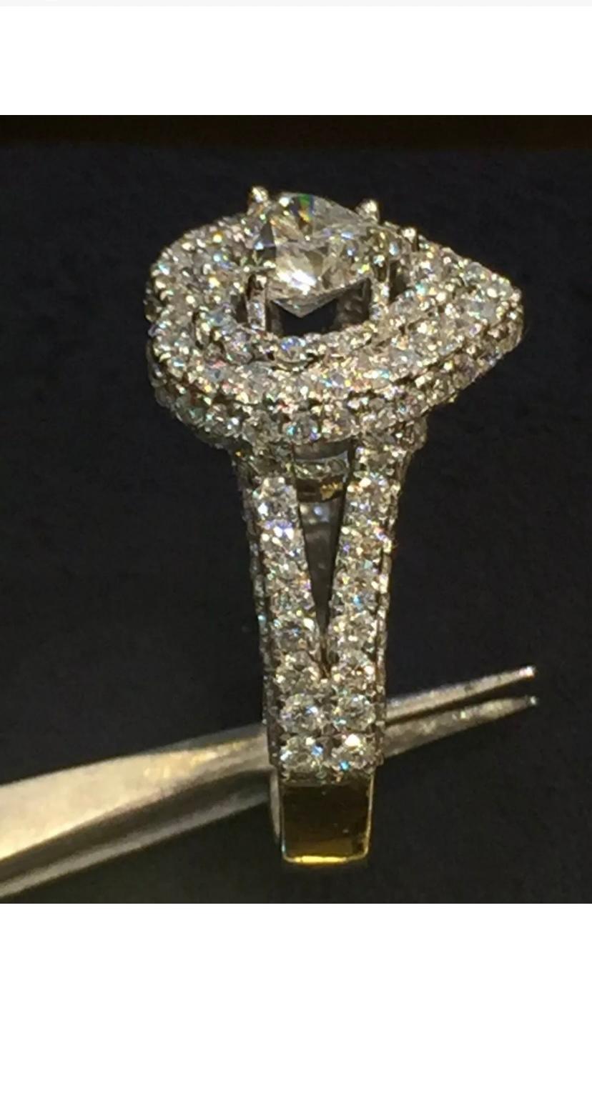 Bague solitaire en or 18 carats avec diamants certifiés IGI de 1,00 carat  Neuf - En vente à Massafra, IT