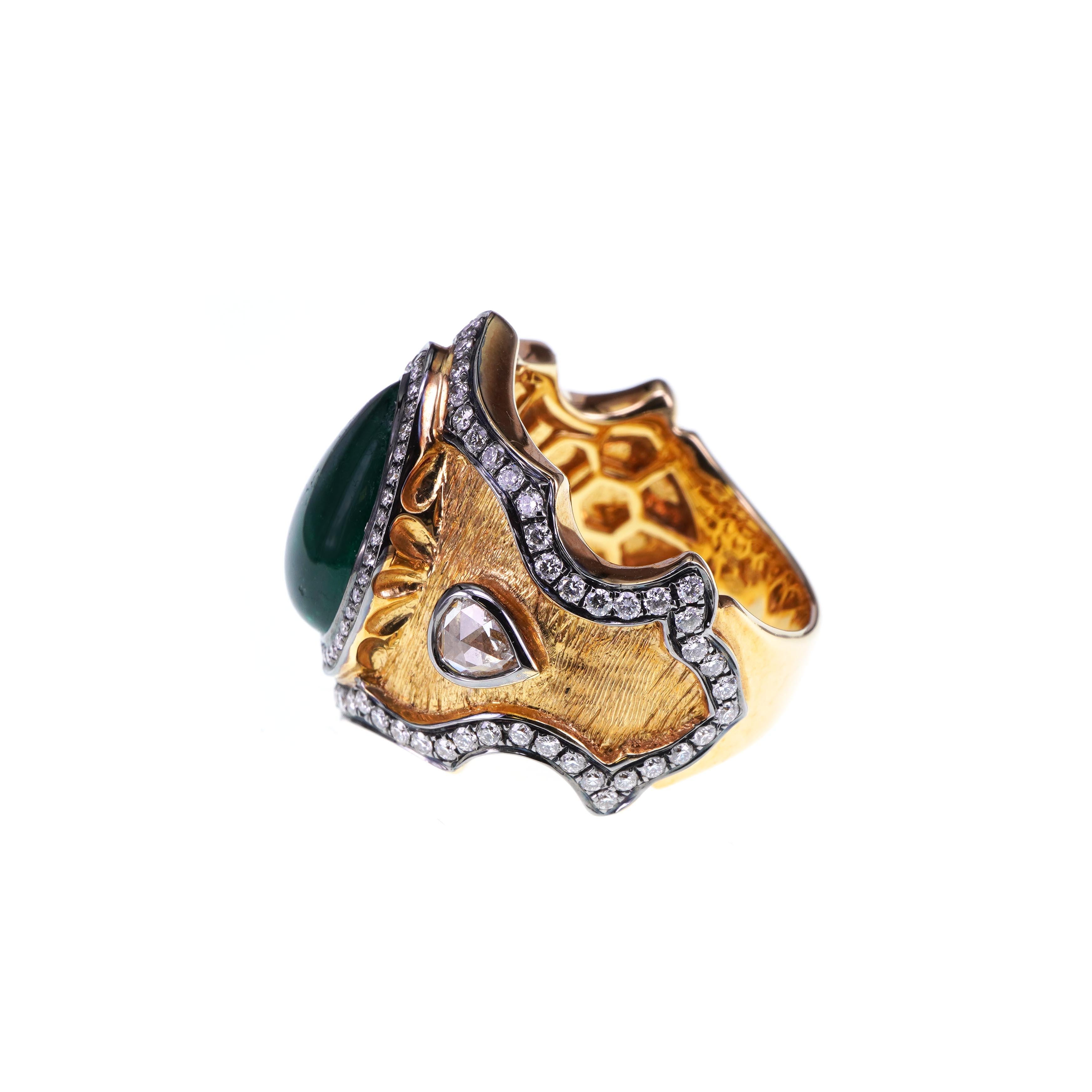 mughal emerald ring
