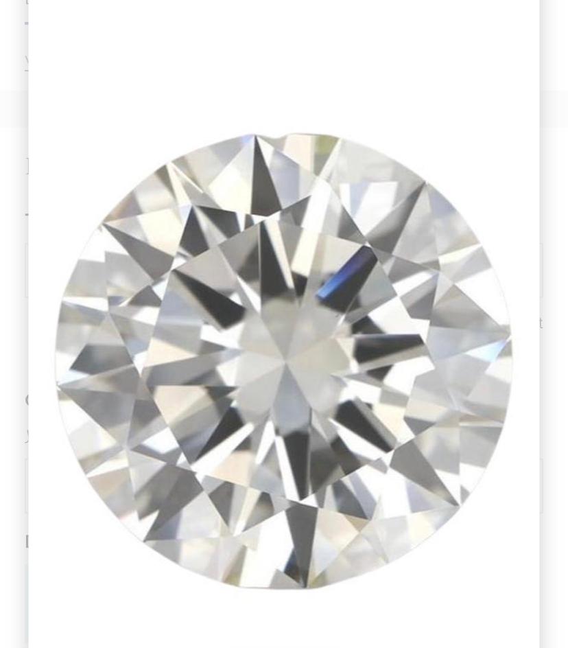 IGI certificado 4,15 quilates de  triple XXX del diamante natural Corte redondo en venta
