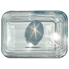 IGI Certified 4.44ct Untreated Ceylon Blue Star Sapphire Natural Oval Rare Gem