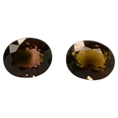 IGI Certified 5.17ct Pair of Oval-Shaped Tourmalines