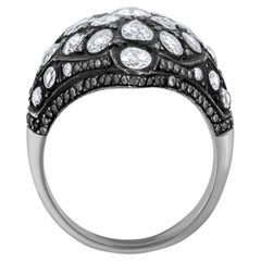 IGI Certified 6.05 Carat Natural Diamond Statement Ring 8K Gold