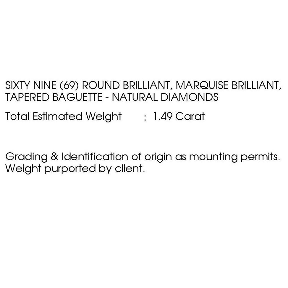 Anello in platino con diamanti Vivid Diamonds, certificato IGI, da 8,53 carati. in vendita 6