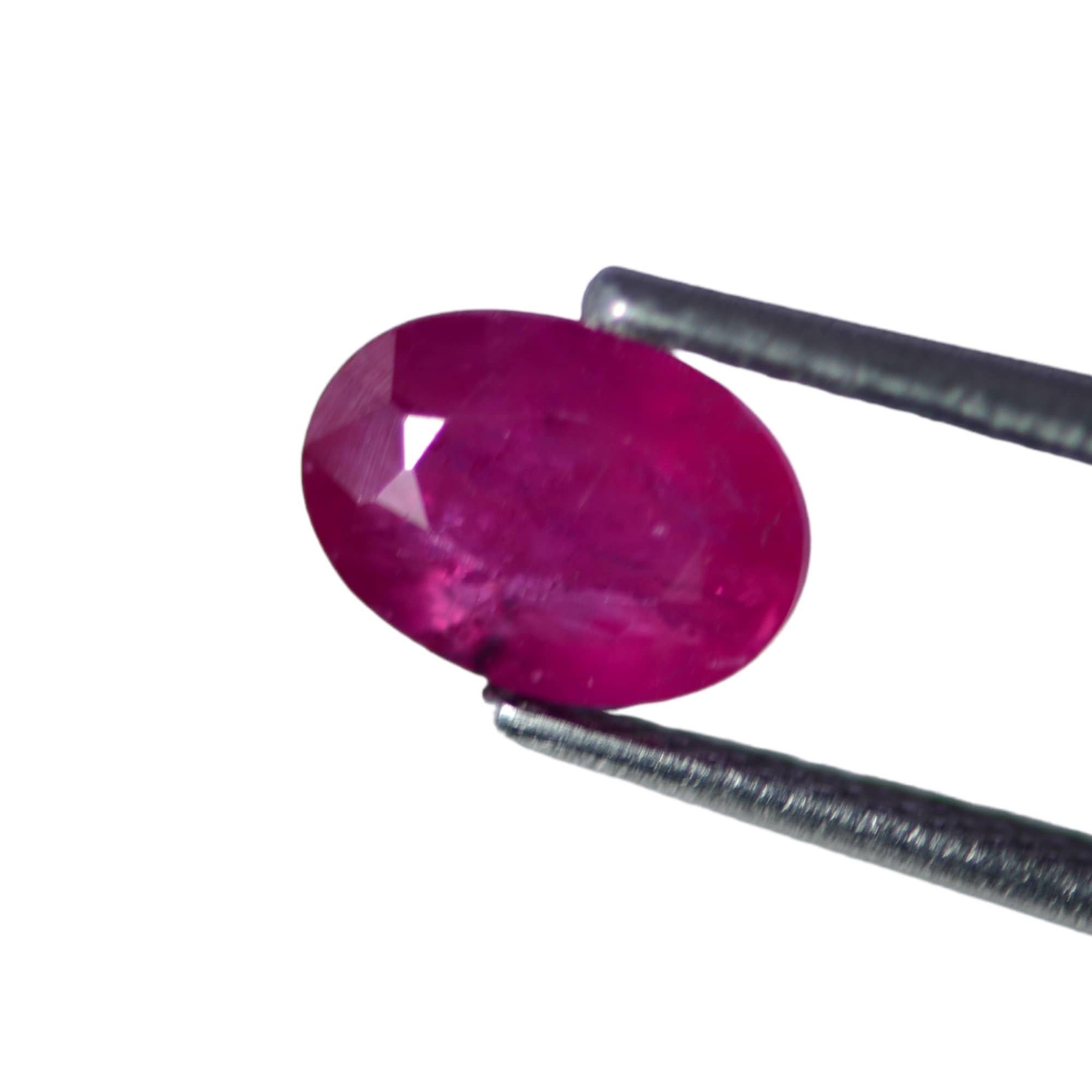 Species : Natural Corundum
Variety : Natural Ruby
Shape and Cut : Oval Mixed Cut
Weight : 1.13 Carat
Measurements : 7.06 x 5.15 x 3.44 mm
Color : Pinkish Red
Transparency : Semi-Transparent
Certificate number : 310834262
This gemstone is certified