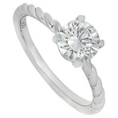 Used IGI Certified Platinum Round Brilliant Cut Lab Grown Diamond 1.01ct F/VS1 XXX