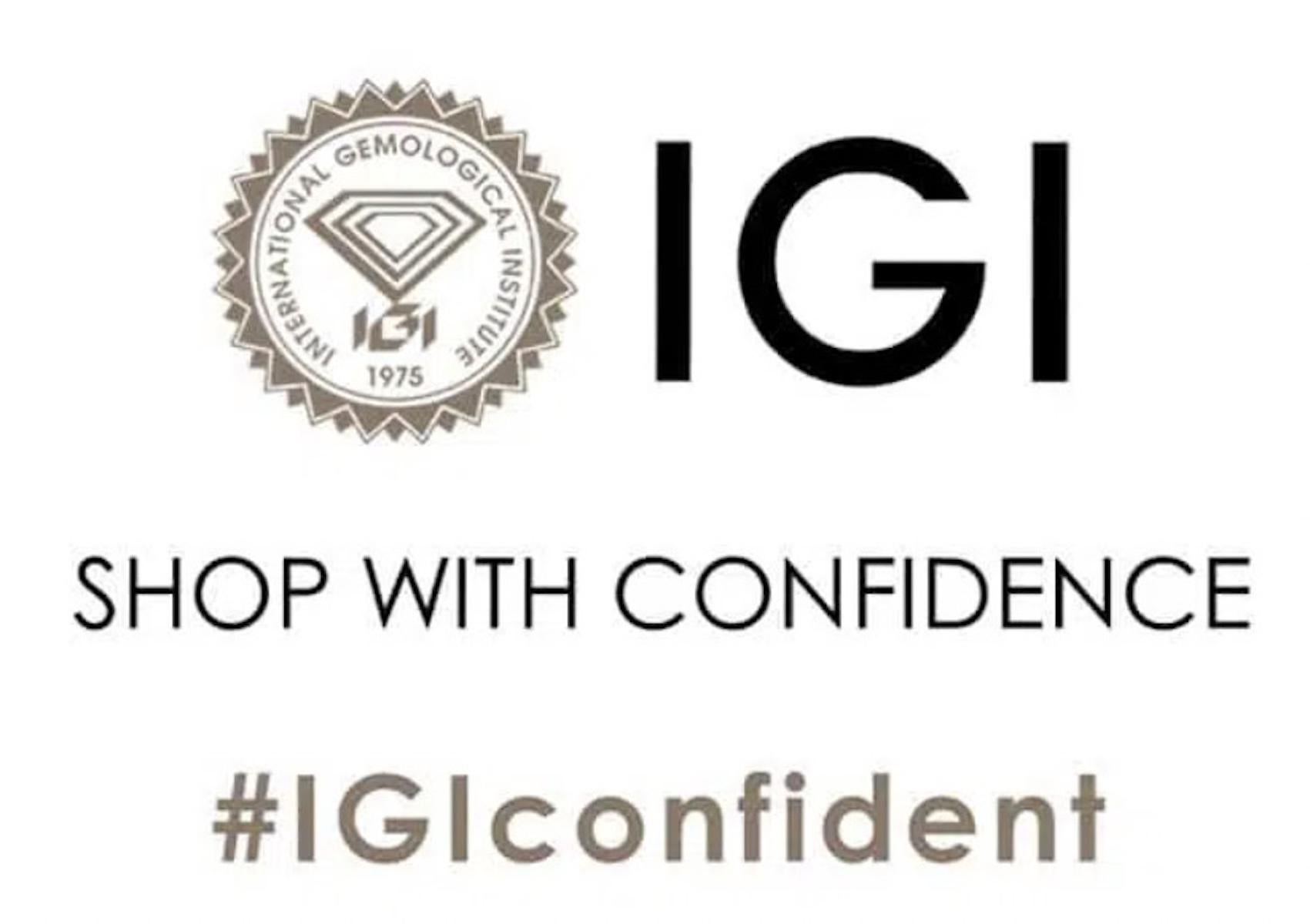 IGI Certified Rosecut 2,68ct Anillo de diamantes de color fantasía y diamantes blancos en Nuevo estado para la venta en Hong Kong, HK
