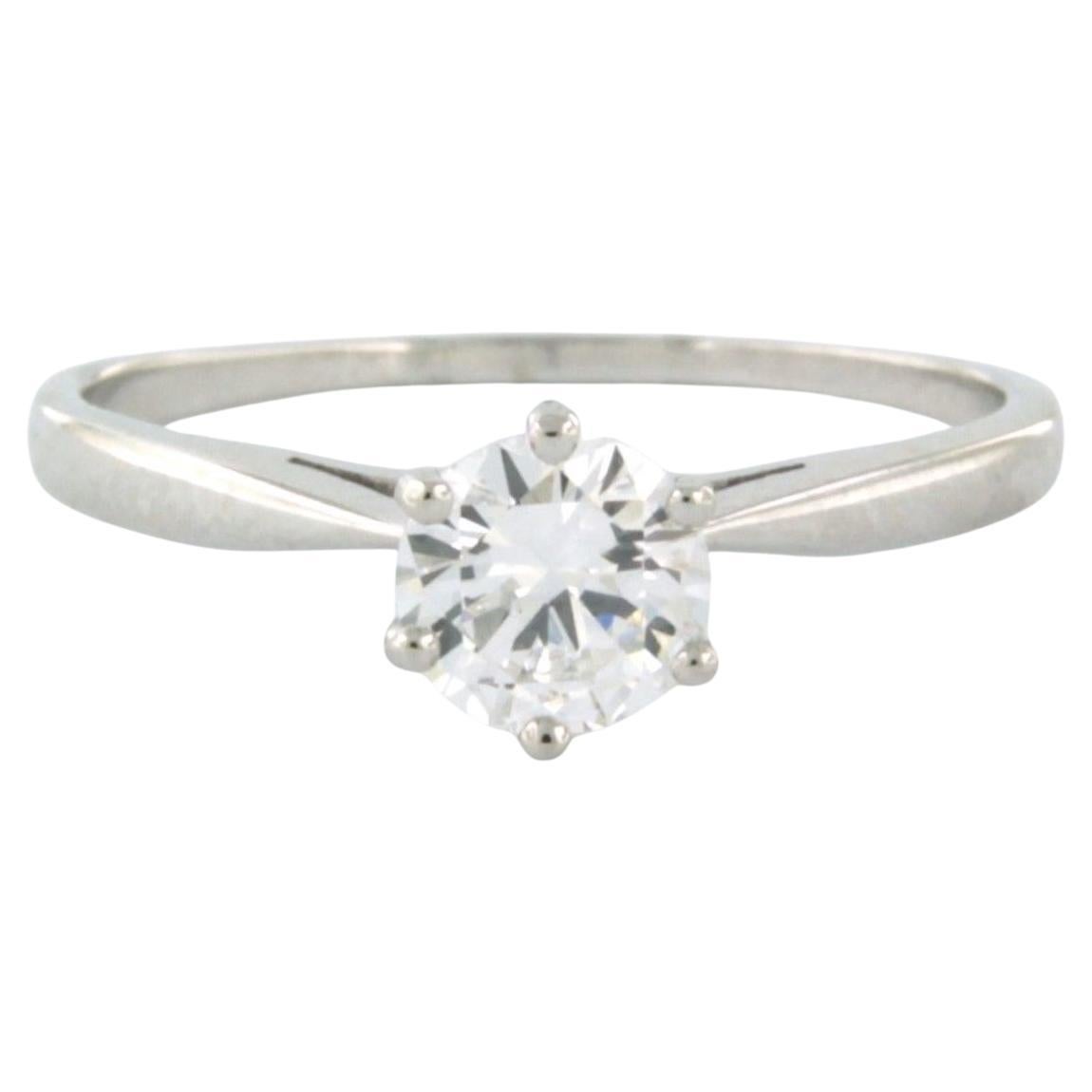 Rapporto IGI sui diamanti Anello con diamante taglio brillante fino a 0,66ct in oro 14k