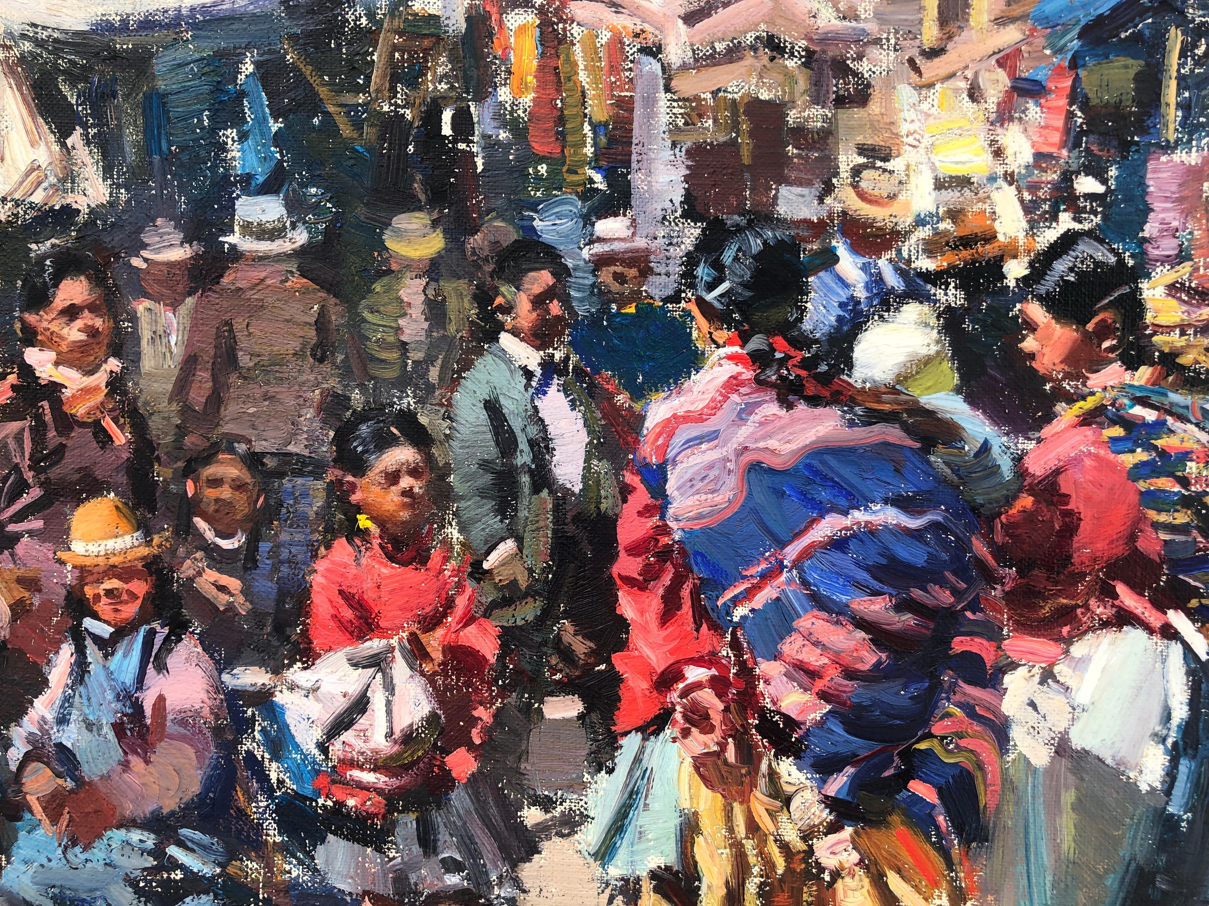Tamaño del marco 76x92 cm.

Ignacio Gil Sala, fue un pintor, personaje bohemio, aventurero y viajero intrépido que supo plasmar con su pintura su mirada a ese mundo. Tras iniciar su formación artística a los nueve años, Gil Sala ingresó en la