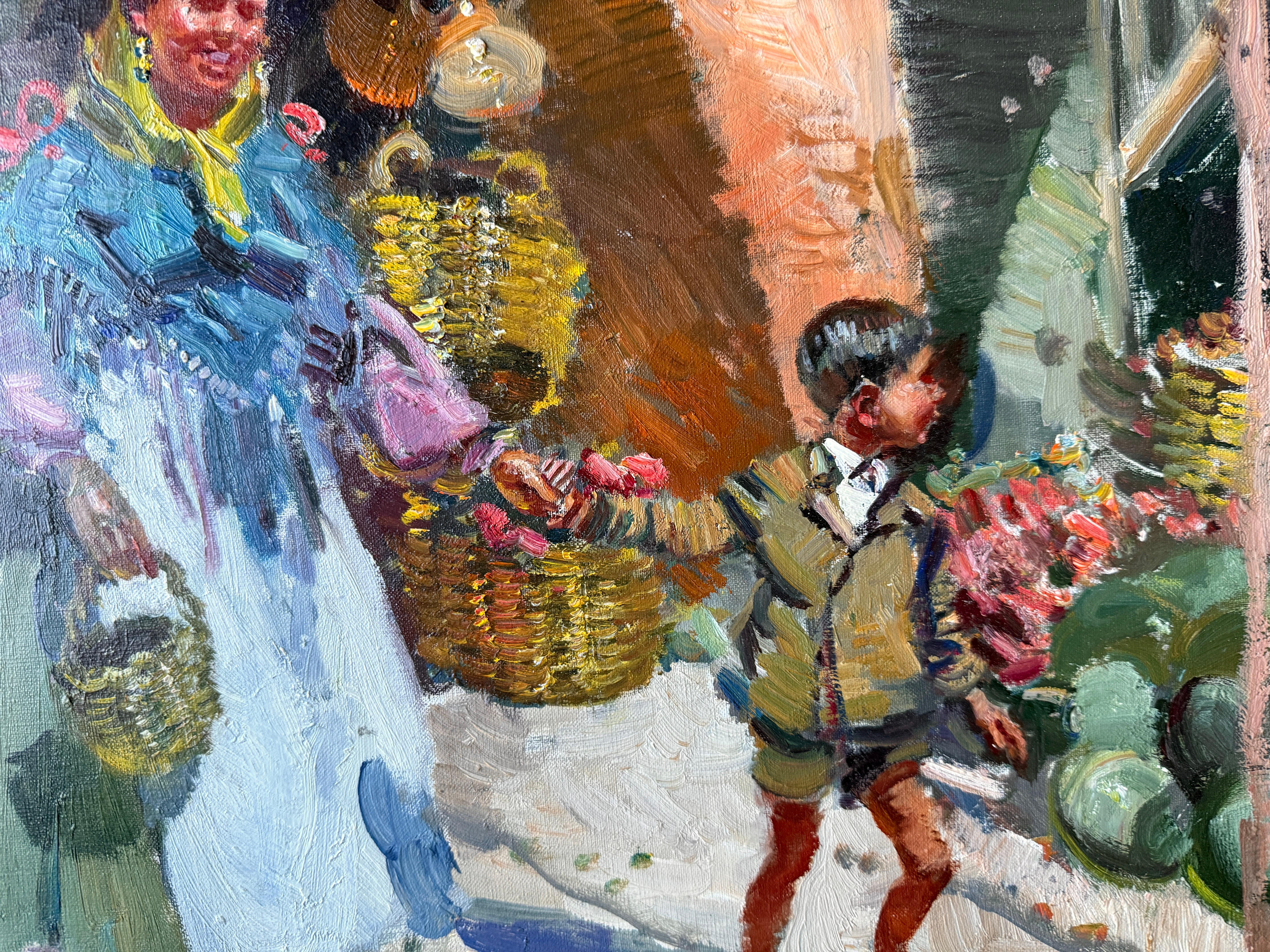 Autor: Ignacio Gil Sala (Barcelona, 1913 - 2003)
Titel: Ibiza-Markt
Medium: Öl auf Leinwand
Abmessungen: 73 × 92 cm (ungerahmt) - 28,7 × 36,2 in
Unterschrift: Signiert unten links: Ignacio Gil
Zeitraum: Zweite Hälfte des 20. Jahrhunderts
Zustand: