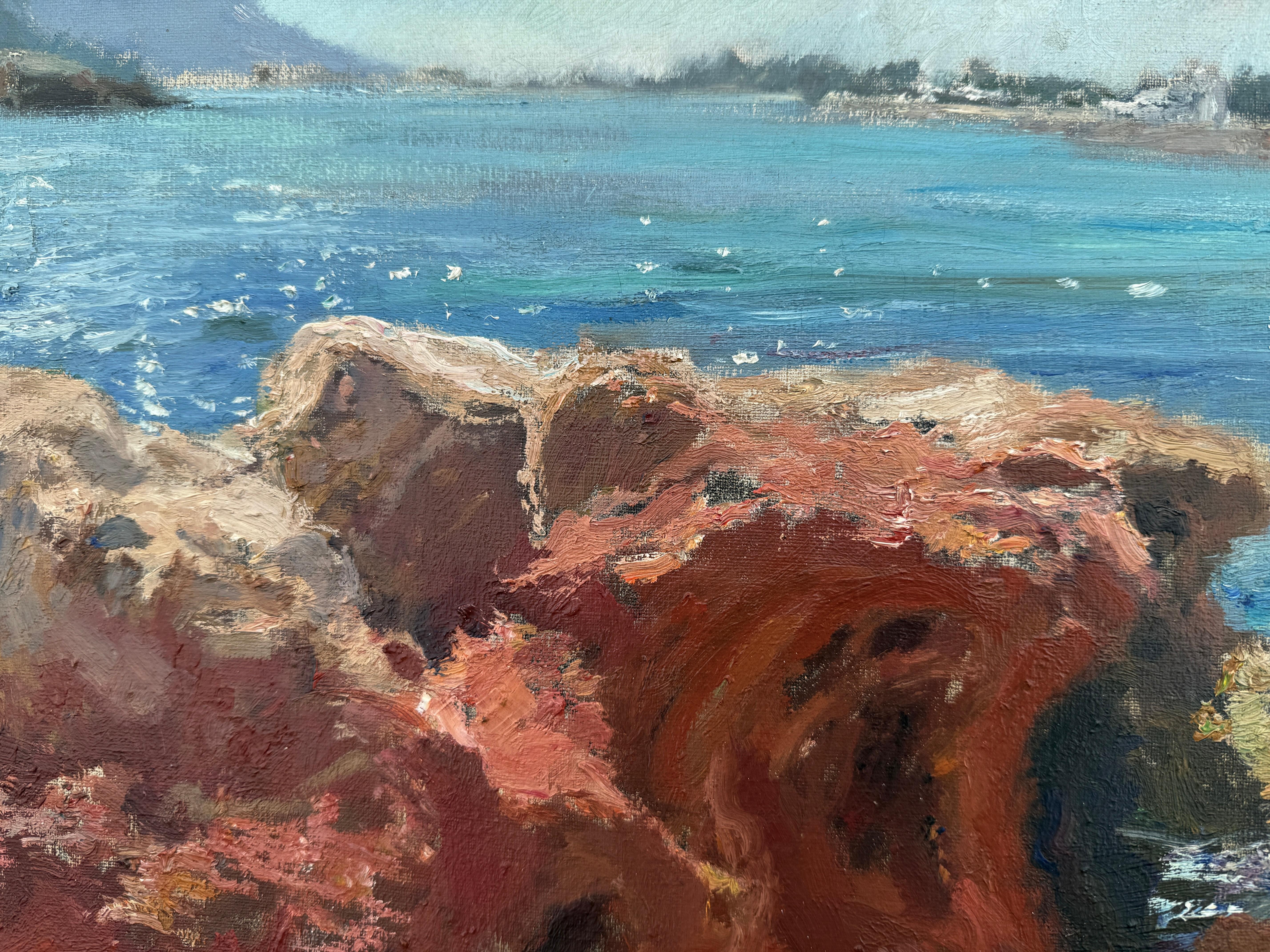 Titolo: Ibiza
Artista: Ignacio Gil Sala (Barcellona, 1913 - 2003)
Data: anni '50
Tecnica: Olio su tela
Dimensioni: 54 x 73 cm (21,26 x 28,74 pollici)
Supporto: Tela non intelaiata
Firma: Firmato in basso a destra
Provenienza: Collezione