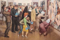 Picasso Exhibition at the Museum of Modern Art, Outstanding 60s SCENE FROM LIFE