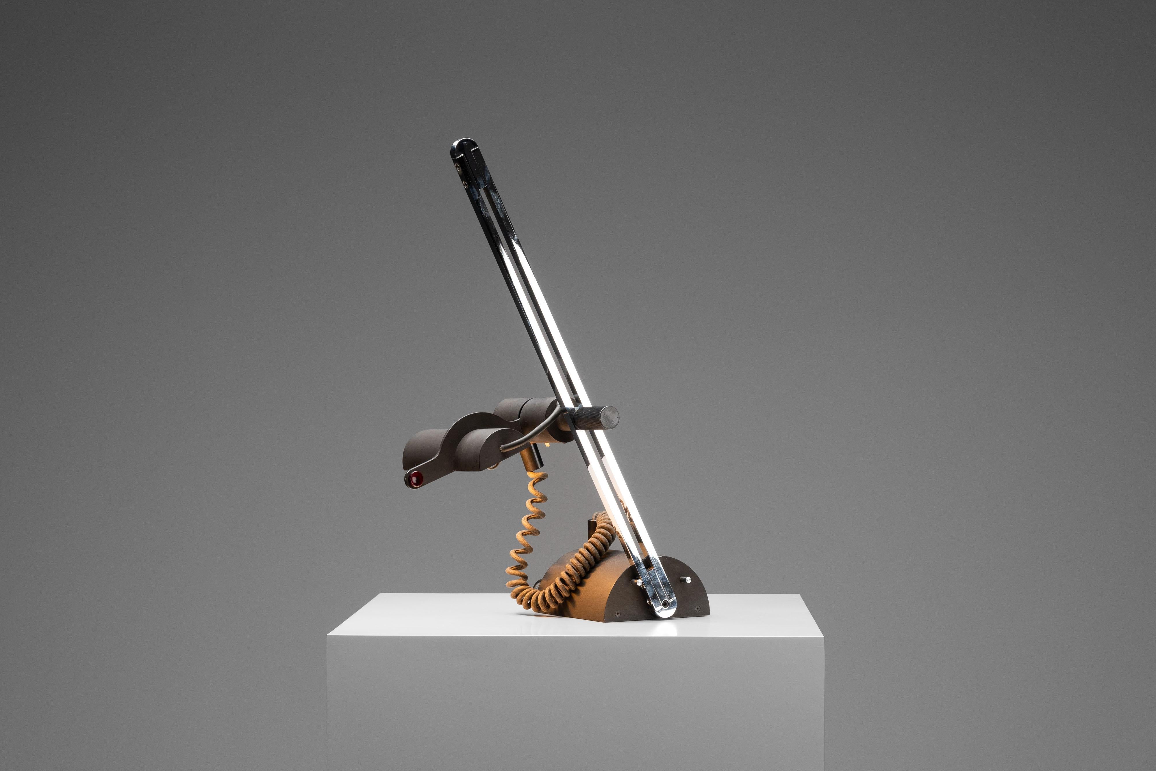 Lampe Ignazia Favata Claudio Dini Nelson Bieffeplast 1976 en vente 5