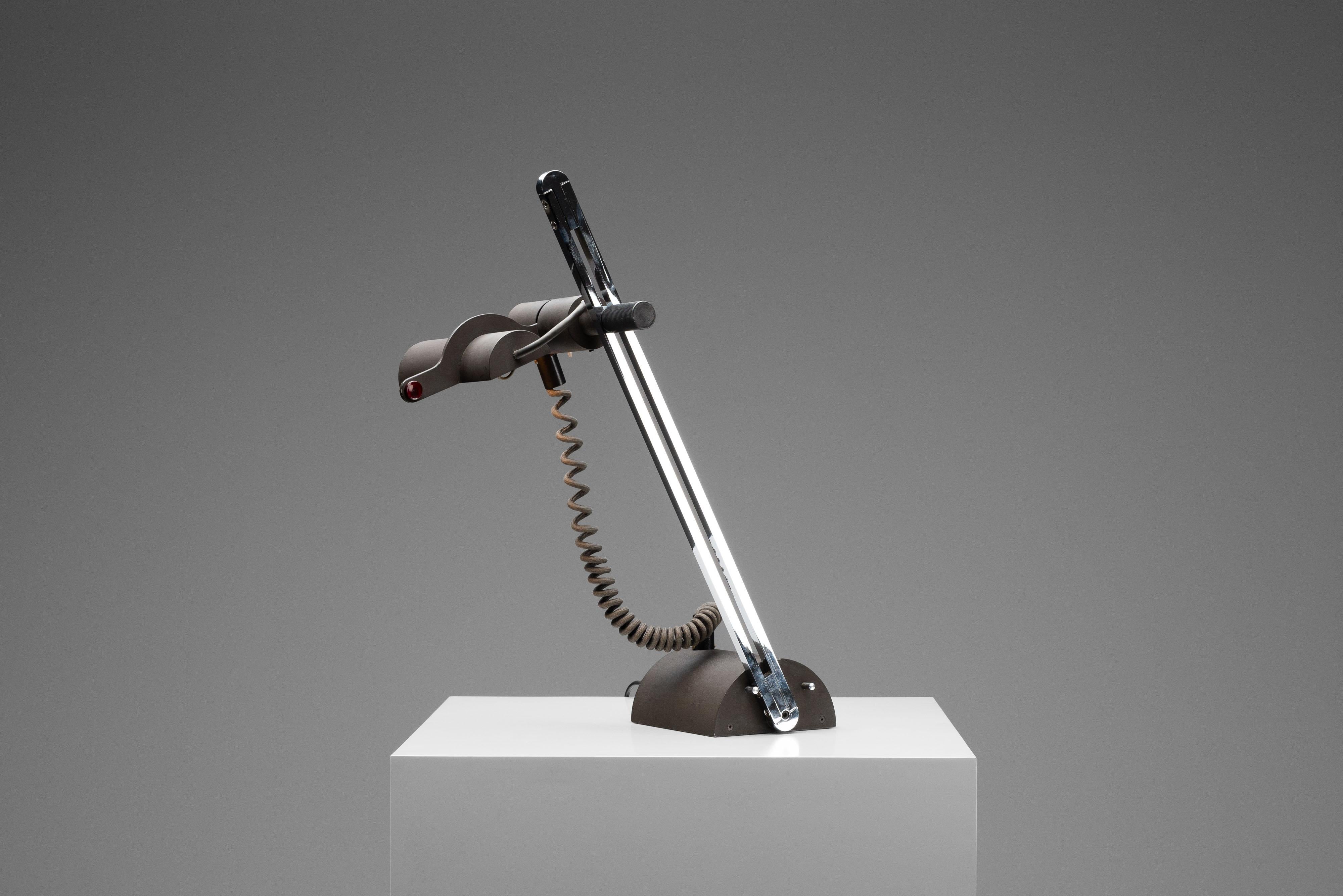 Mid-Century Modern Lampe Ignazia Favata Claudio Dini Nelson Bieffeplast 1976 en vente