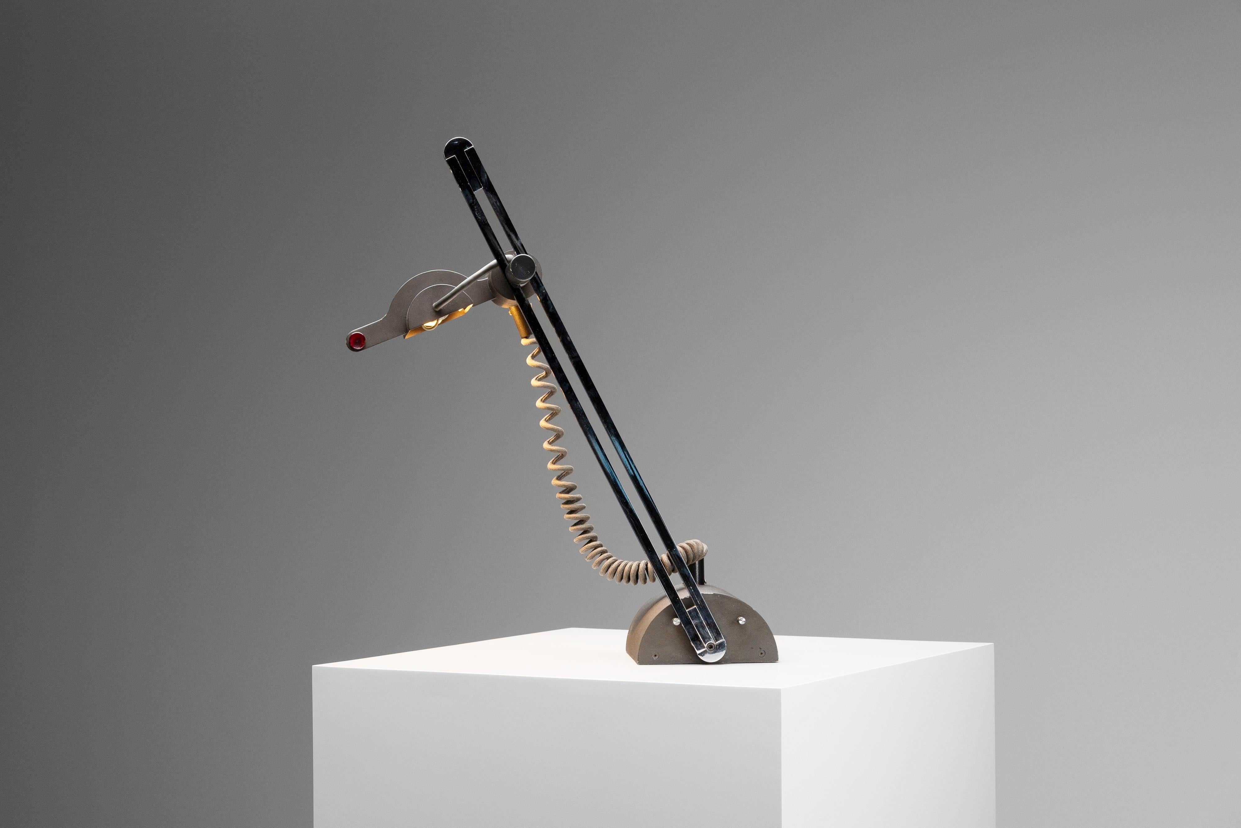 Lampe Ignazia Favata Claudio Dini Nelson Bieffeplast 1976 Bon état - En vente à Roosendaal, Noord Brabant