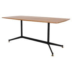 Ignazio Gardella 1951 "Tavolo Piedi Regolabili" Table de salle à manger ou de bureau