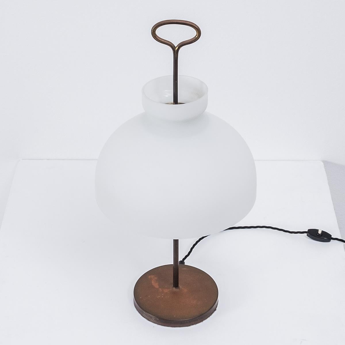 Mid-Century Modern Ignazio Gardella Arenzano Lamp for Azucena, Italy, 1956