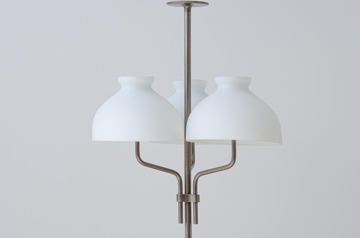 Lampadaire en acier Ignazio Gardella Arenzano modèle Excellent état - En vente à Milano, IT