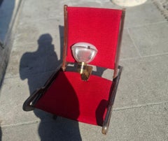 Ignazio Gardella Azucena LP6  Sconce Brass Glass Burnished Brass 1960 Italy