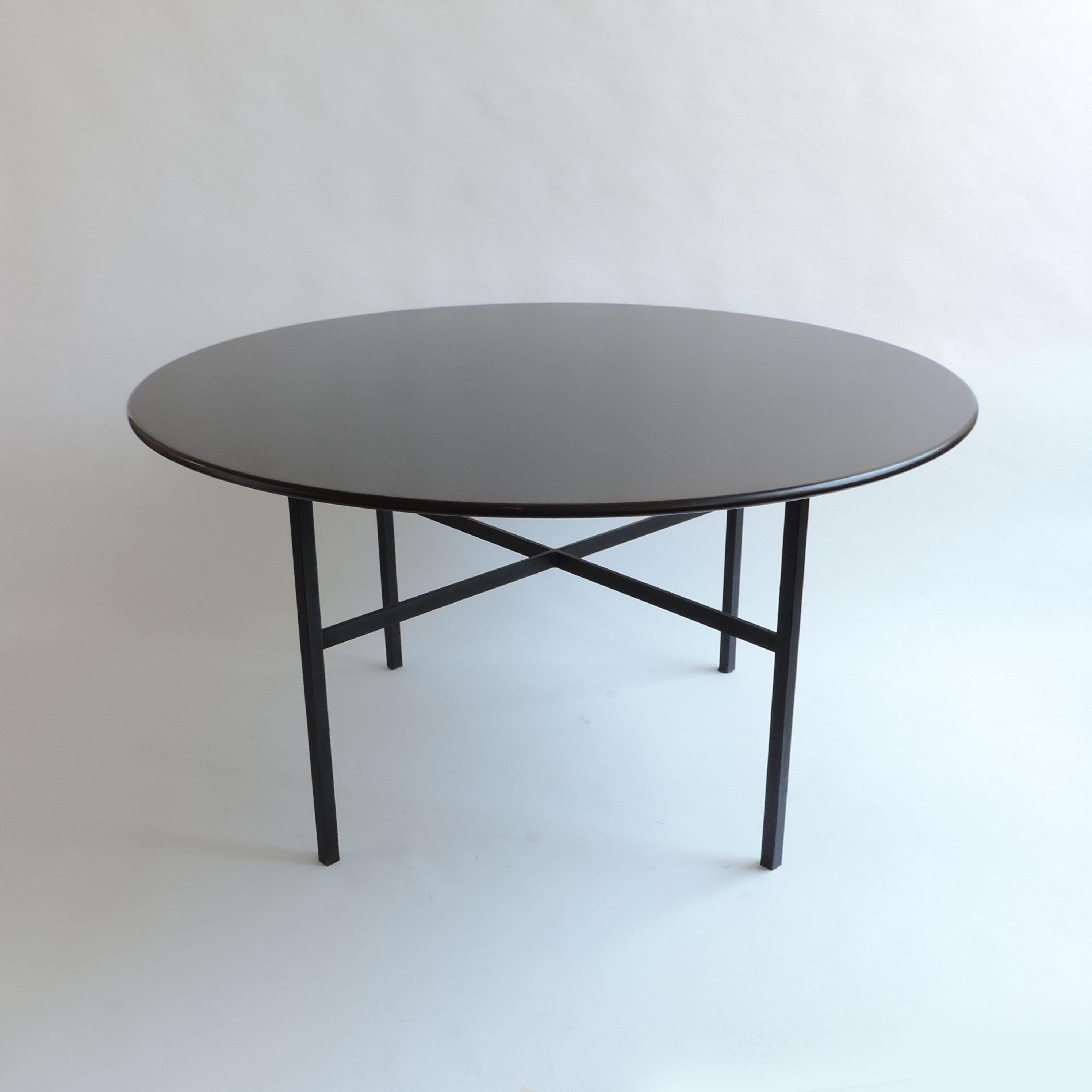Metal Ignazio Gardella Dining Table for Azucena, Italy, 1960s For Sale
