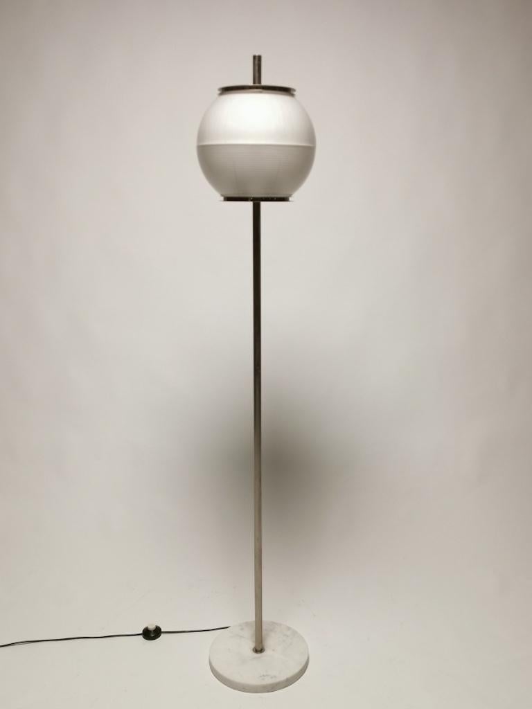 Carrara Marble Ignazio Gardella, Floor Lamp, Edition Azucena, 1955