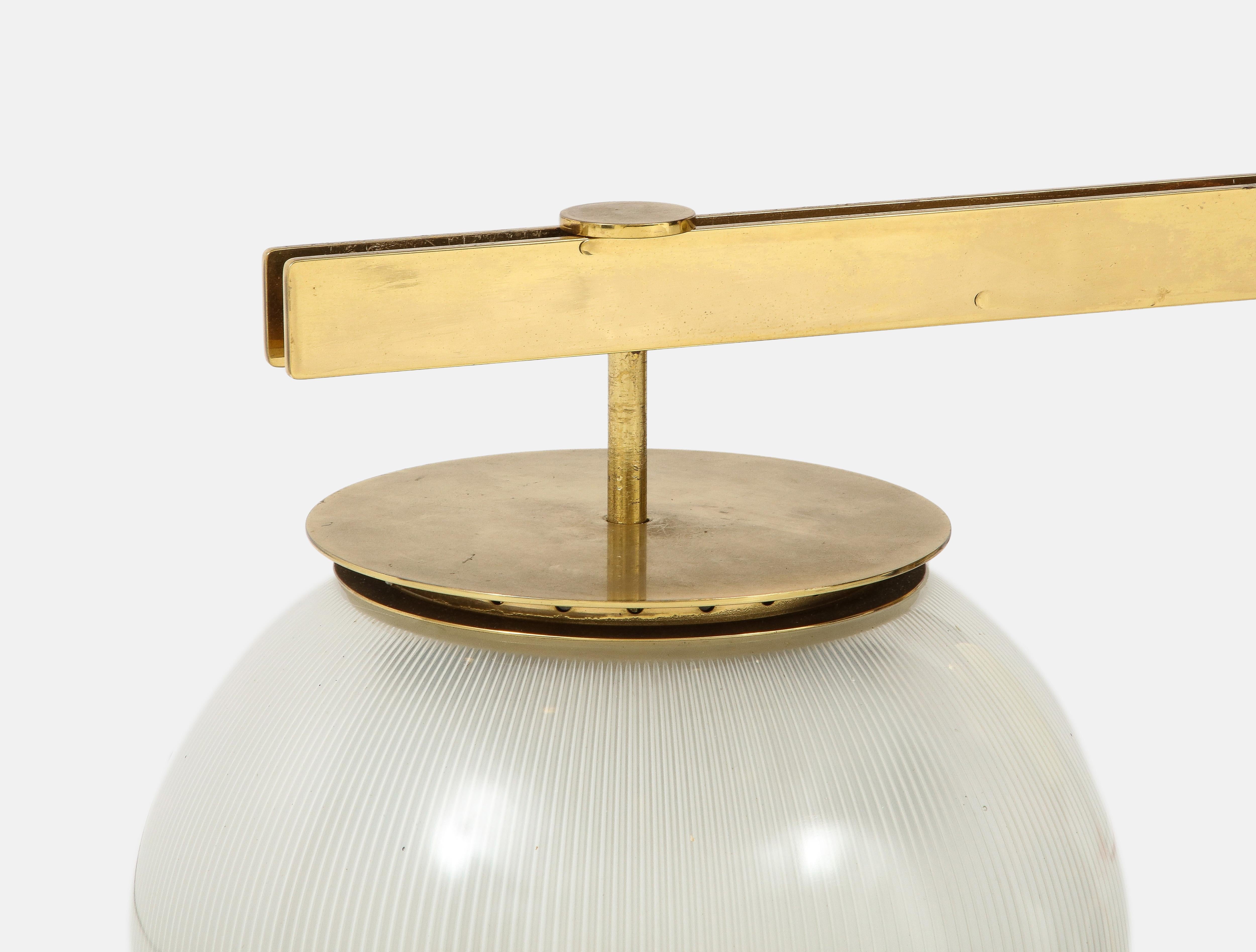 Mid-20th Century Ignazio Gardella for Azuccena Pair of Wall Lights Model Lp 7, Italy, 1955 For Sale