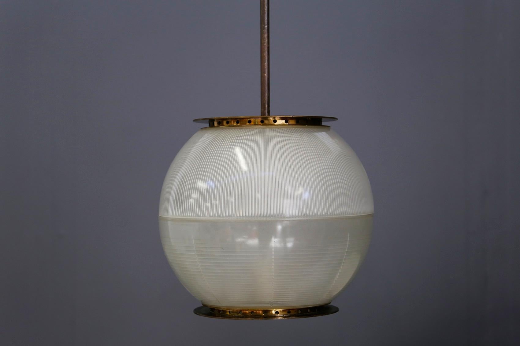 Mid-Century Modern Ignazio Gardella for Azucena Ceiling Lamp Model “LP 8”, 1955