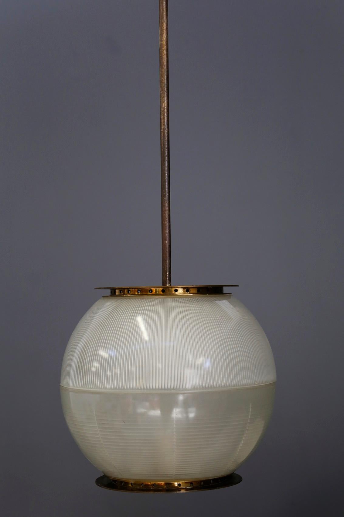 Italian Ignazio Gardella for Azucena Ceiling Lamp Model “LP 8”, 1955