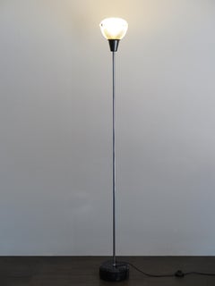 Italienische Stehlampe aus Marmor und Glas, Ignazio Gardella für Azucena, 1950er Jahre