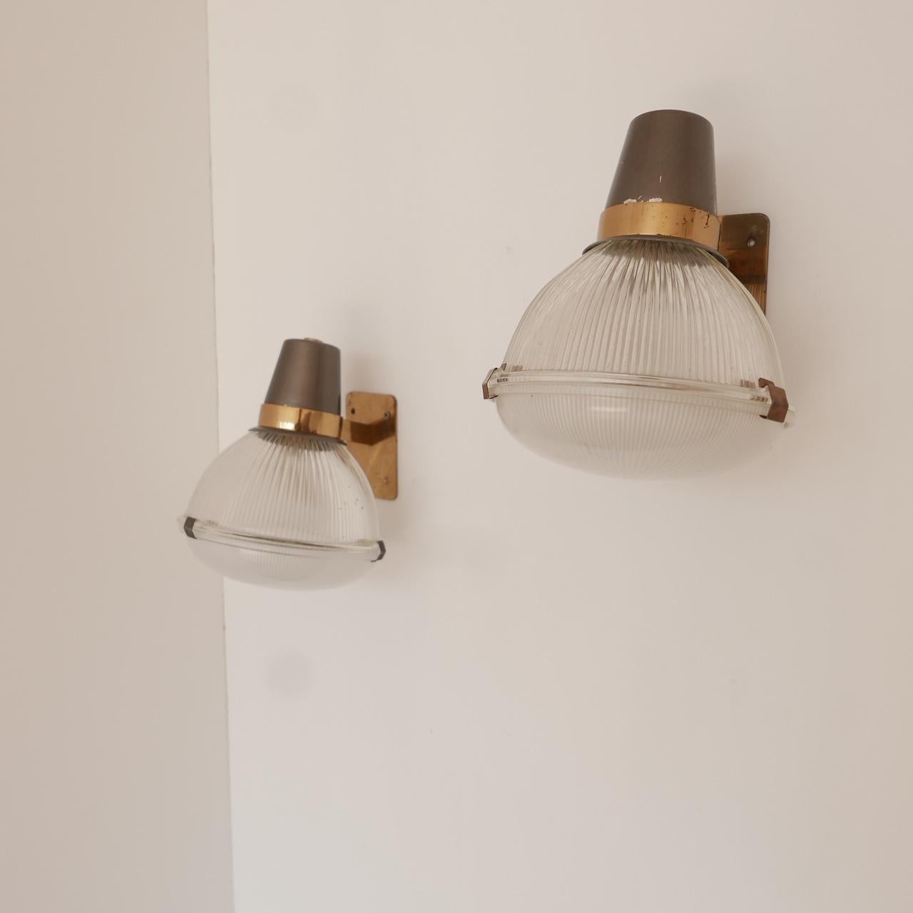 Ignazio Gardella Italian Midcentury LP6 Wall Lights for Azucena '3' 1