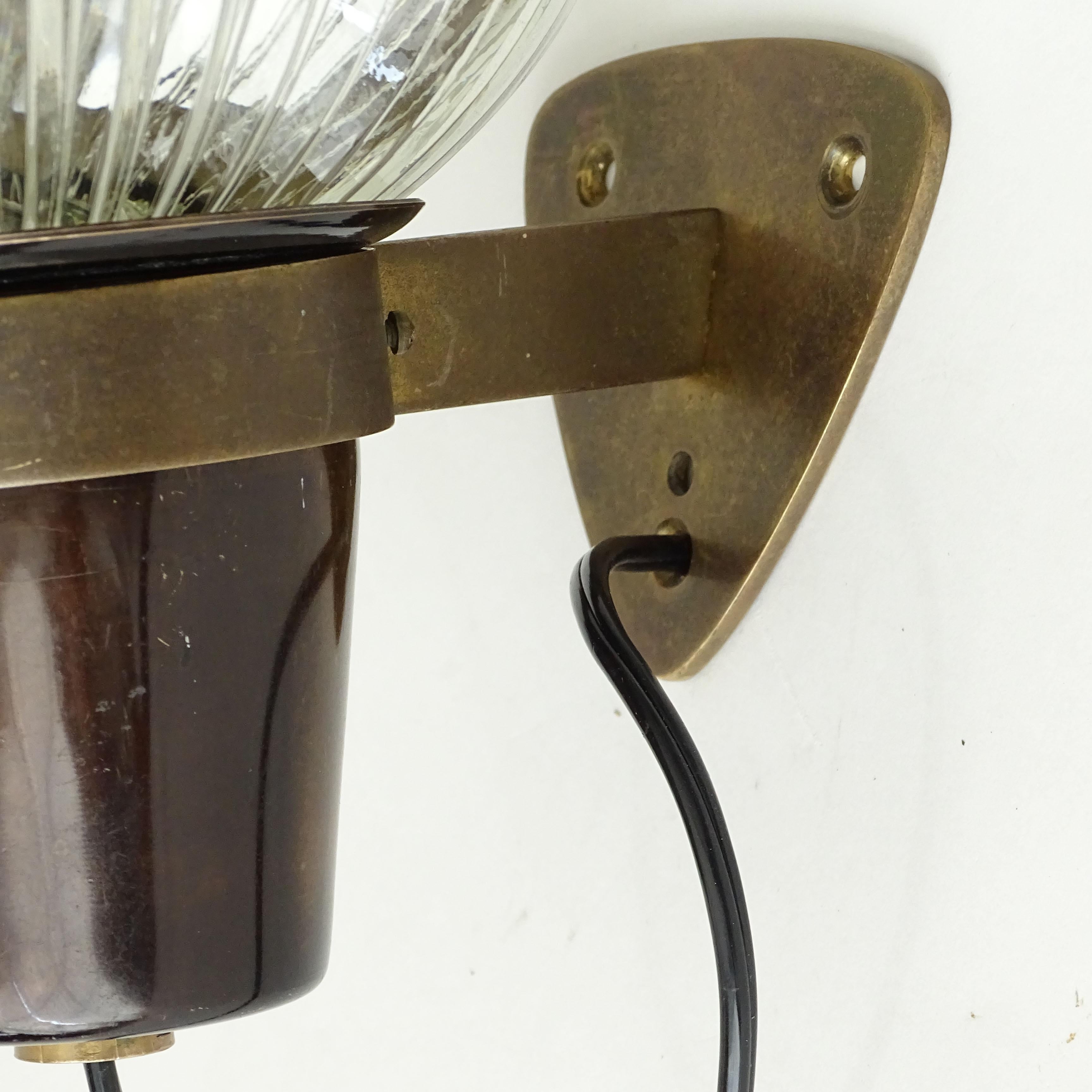 Ignazio Gardella LP5 Pair of Wall Lamps for Azucena, Italy, 1954 In Good Condition For Sale In Milan, IT