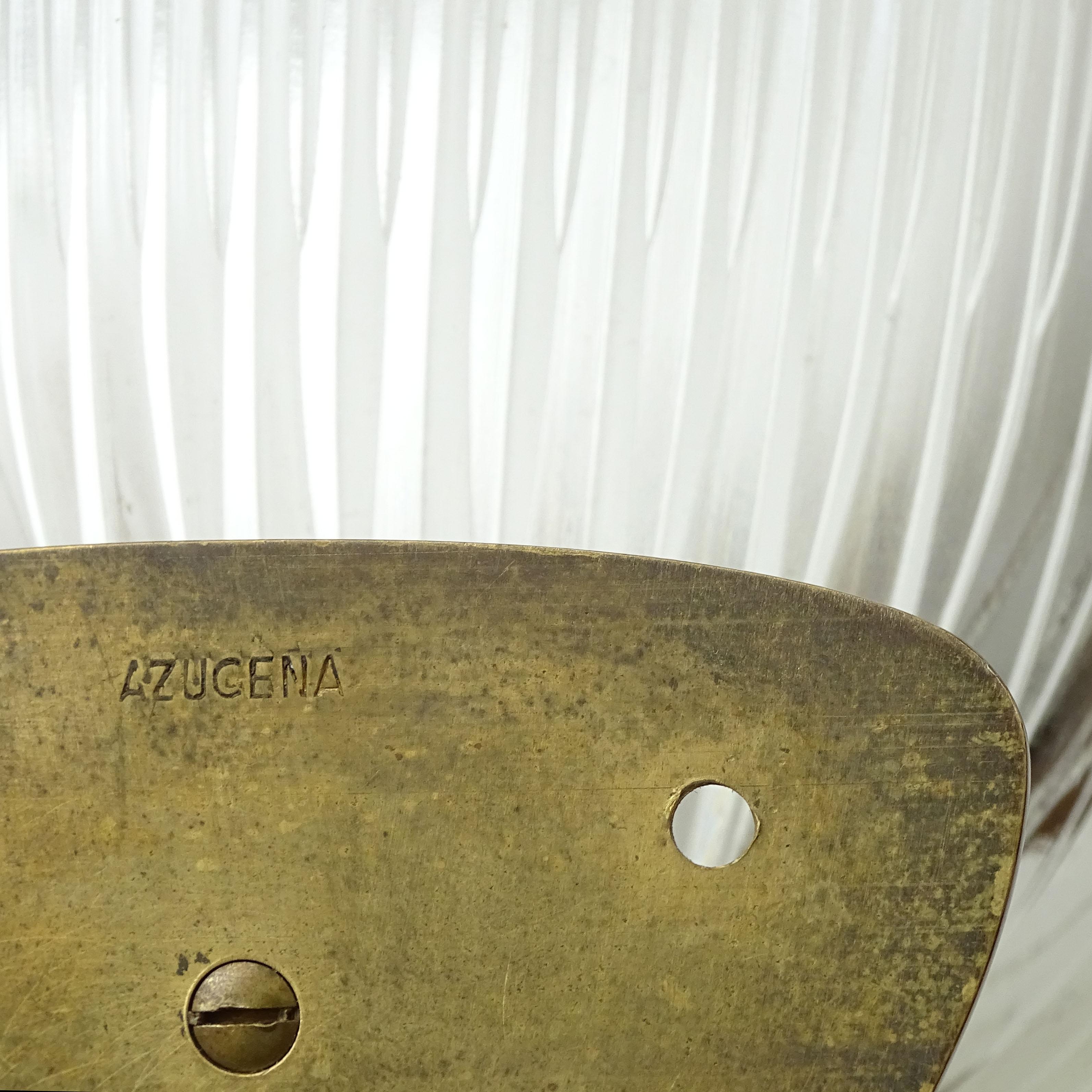 Metal Ignazio Gardella LP5 Pair of Wall Lamps for Azucena, Italy, 1954 For Sale
