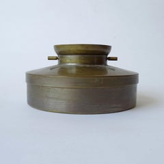 Ignazio Gardella Cenicero de níquel sobre latón para Azucena, Italia Años 50