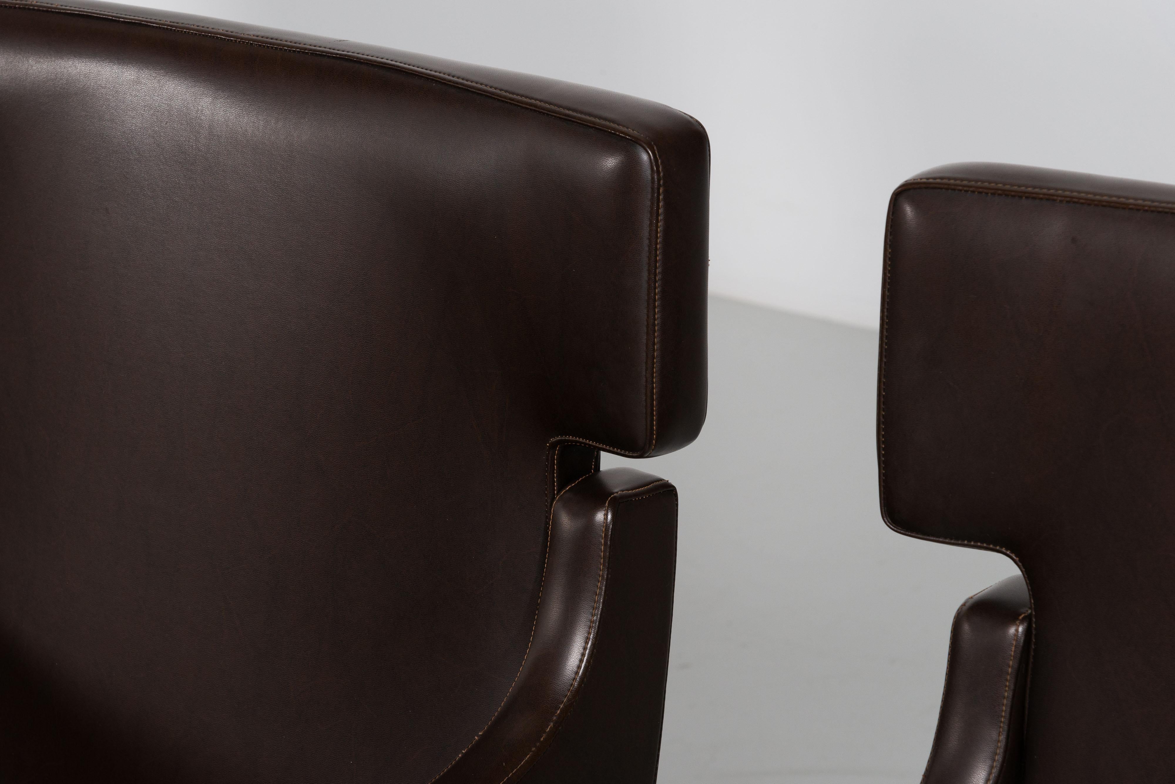 Ignazio Gardella P10 armchairs Azucena Italy 1963 For Sale 8
