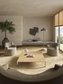 Stehlampe „Pagoda Piantana“ von Ignazio Gardella für Tato Italia in Teracotta