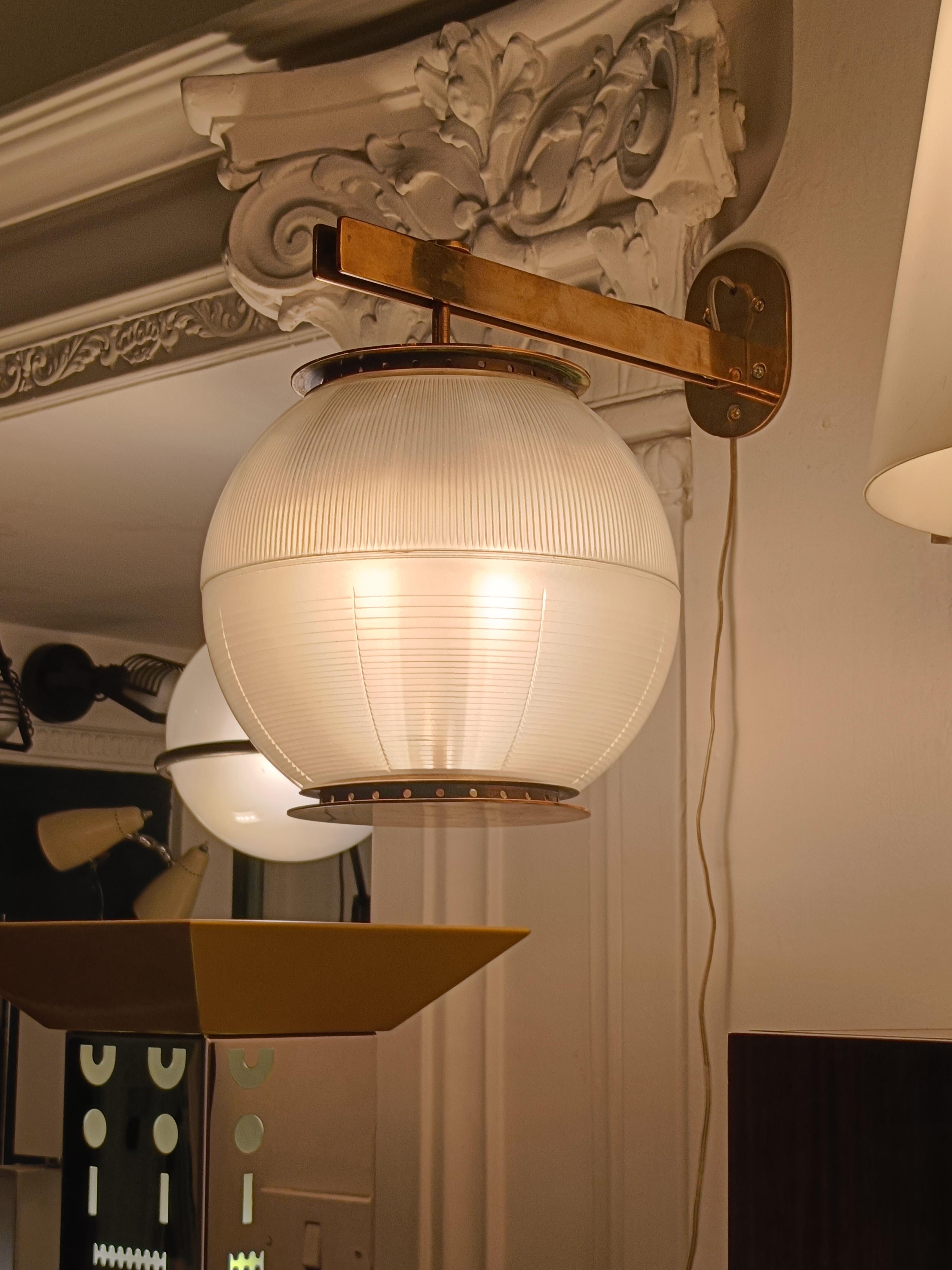 Metà XX secolo Ignazio Gardella per Azucena Lampada da Parete 